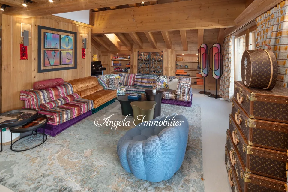 À Louer – Duplex de Prestige avec Vue sur l’Étang Long et le Golf de Crans-Montana