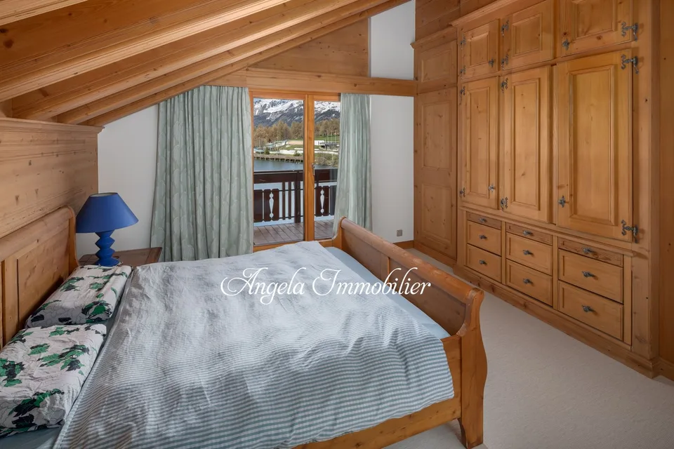 À Louer – Duplex de Prestige avec vue sur l’Étang Long et le Golf de Crans-Montana (Ref. 2257) – foto 10 di 25