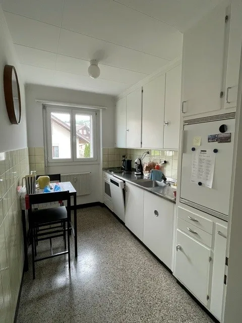 Charmante 3.5-Zimmer-Wohnung mit Balkon und herrlicher Aussicht in Grosshöchstetten