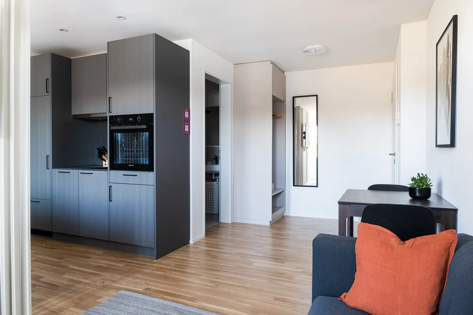 1.5 Zimmerwohnung - modernes Studio mitten in Basel – Foto 6 von 8