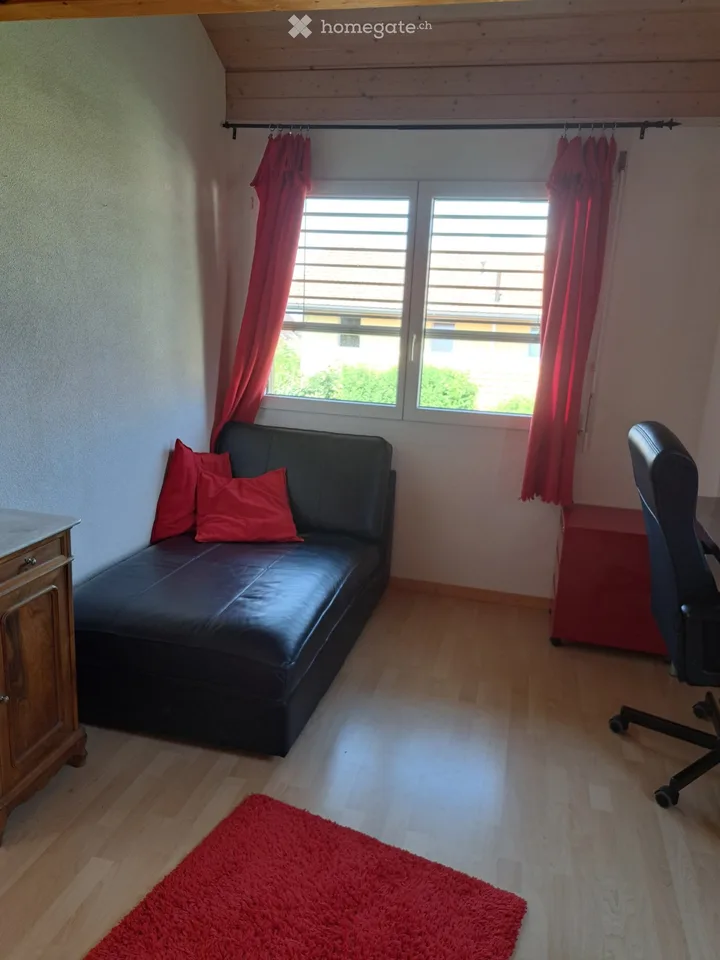 Camera ammobiliata in villa a Cugy (VD) in affitto per uno studente