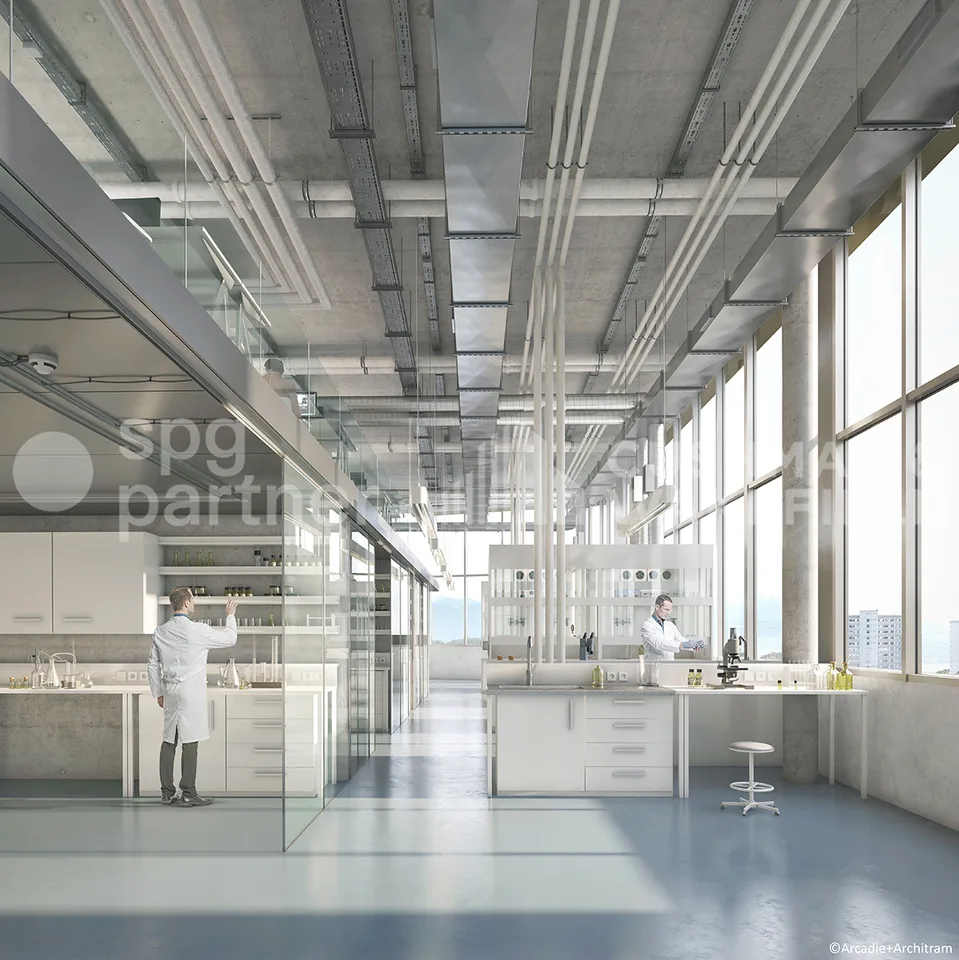 Campus BIOPÔLE Büros & Laboratorien modernes MINERGIE-P im Zentrum der Innovation