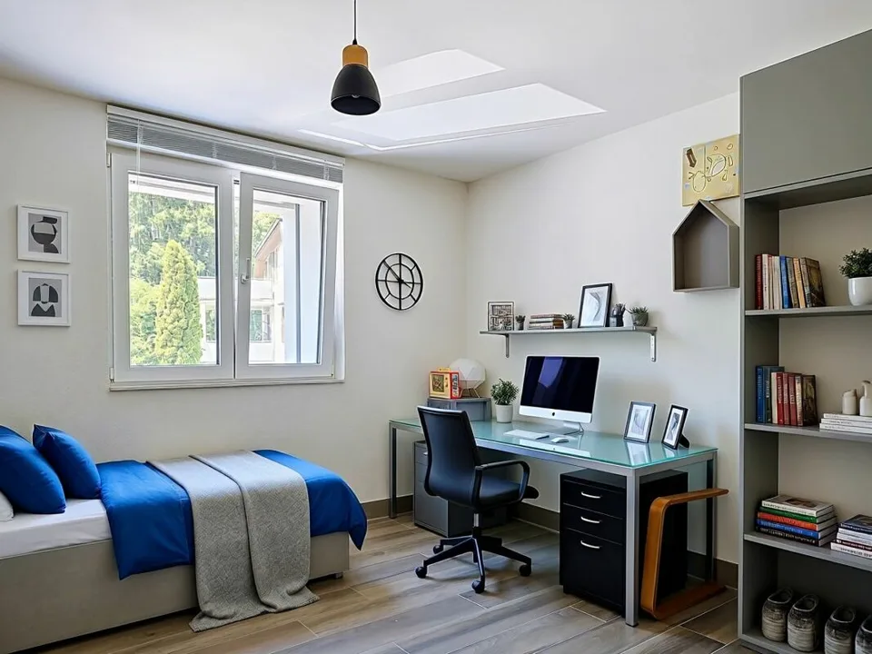 Duplex im Erdgeschoss mit 3,5 Zimmern und Terrasse