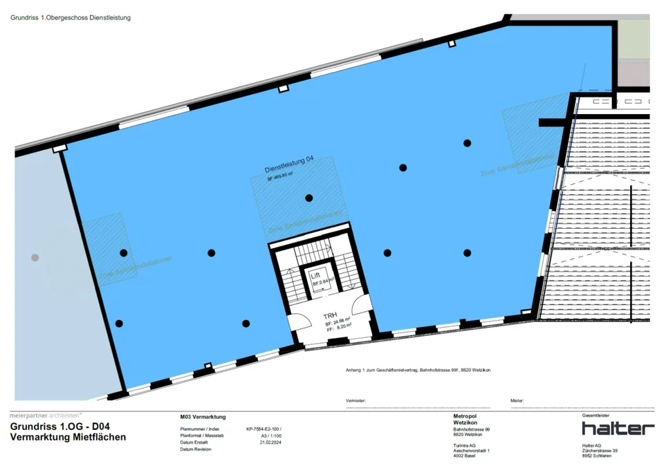 Spazi commerciali Metropol Wetzikon adatti per KITA