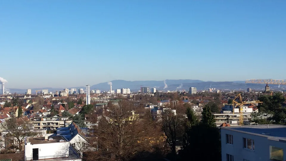 Charmante 3.5-Zimmer-Dachwohnung mit Panoramablick in Binningen