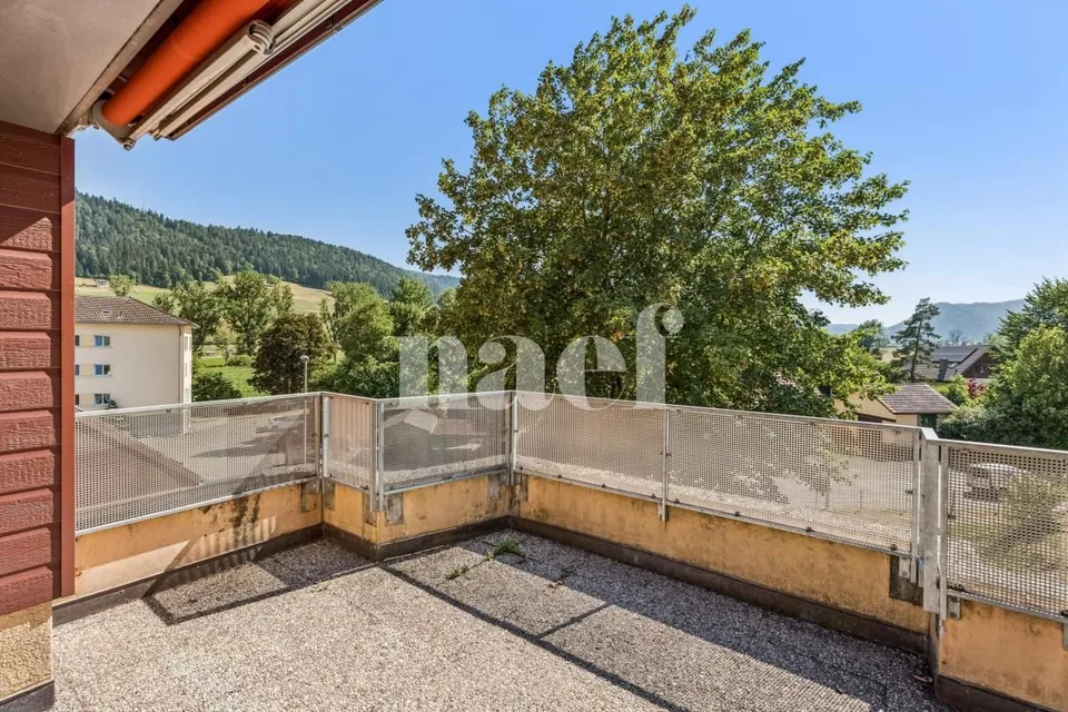 In Couvet, a 160m2 duplex