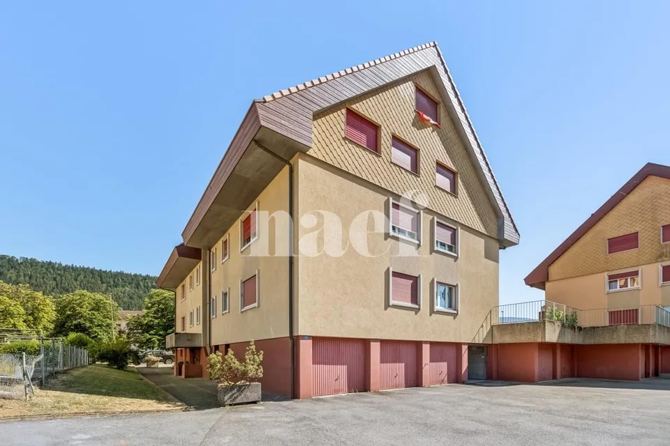 In Couvet, a 160m2 duplex