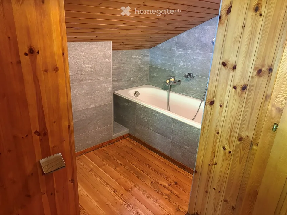 Chalet rustique mit Panoramablick auf die Berge