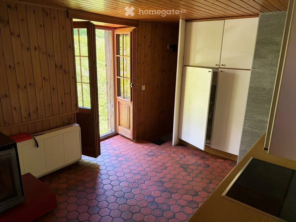 Chalet rustique mit Panoramablick auf die Berge