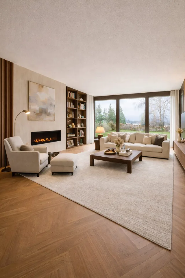 Villa avec rendement locatif, appartement et deuxième maison moderne à Volketswil
