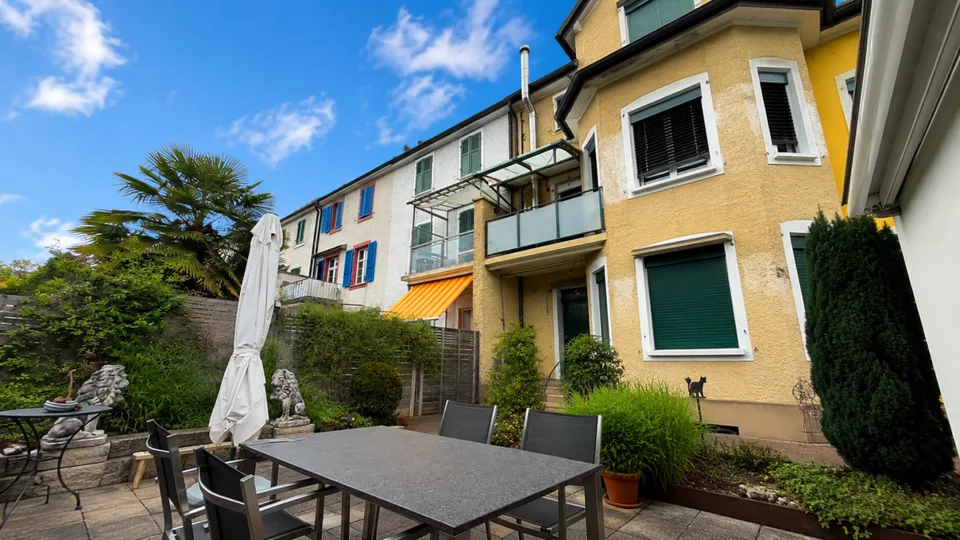 Casa per più generazioni con maisonnette 6,5 locali e appartamento 3 locali affittato