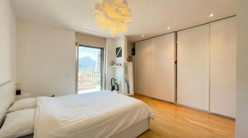 3½-Zimmer-Wohnung mit Garten, freiem Blick  und 2 Parkplätzen. Rent to buy möglich