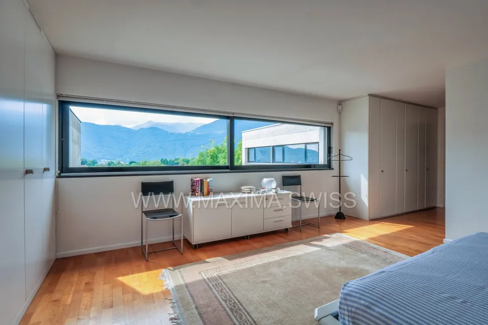 LUGANO-CUREGLIA: PRESTIGIOSA VILLA D’AUTORE – foto 12 di 17
