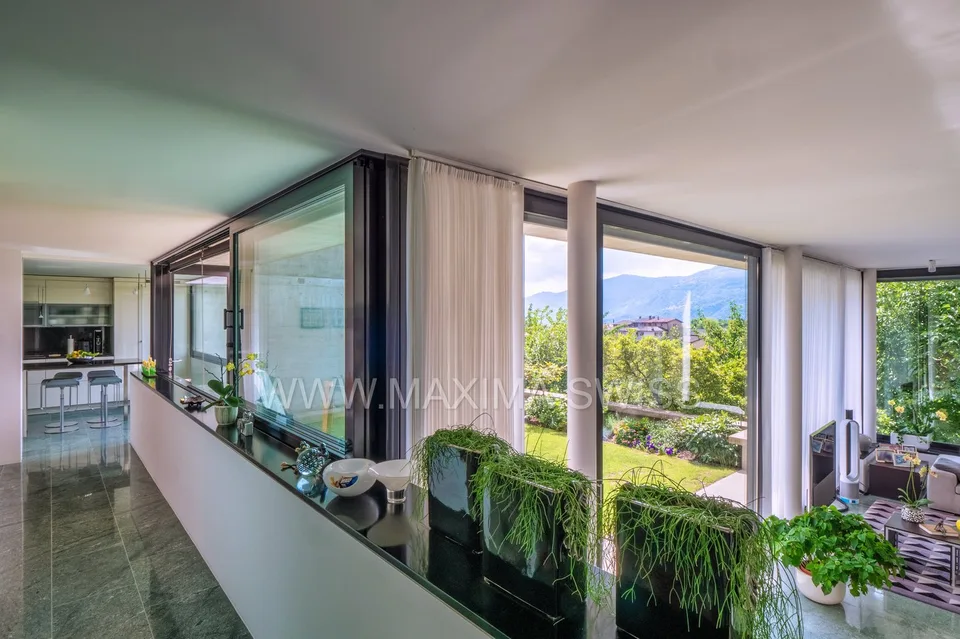 LUGANO-CUREGLIA: PRESTIGIOSA VILLA D’AUTORE – foto 8 di 17