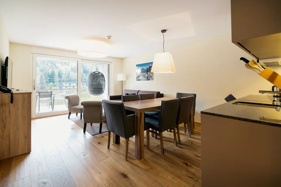 Laax  3.5-Zimmer-Ferienwohnung mit jährlich 3% Nettorendite garantier