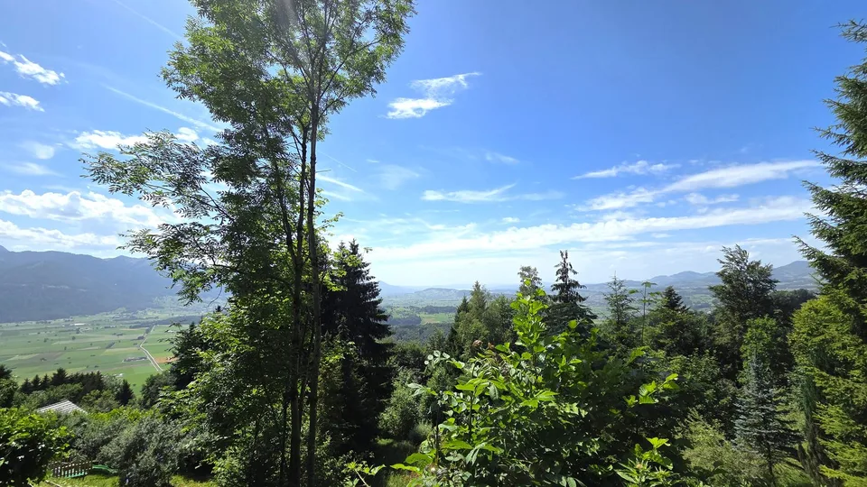 Bauland W1a an wunderschöner, äusserst ruhiger Aussichtslage zuoberst am Solenberg