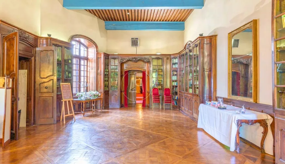 Castello eccezionale direttamente sul lago vicino a Ginevra