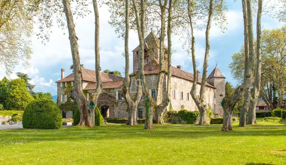 Exceptional waterfront chateau near Geneva – photo 10 of 11