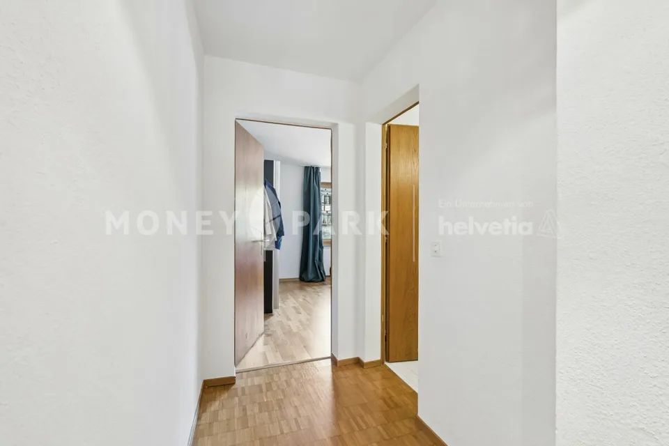 Appartamento attraente di 2,5 locali con caminetto e balcone
