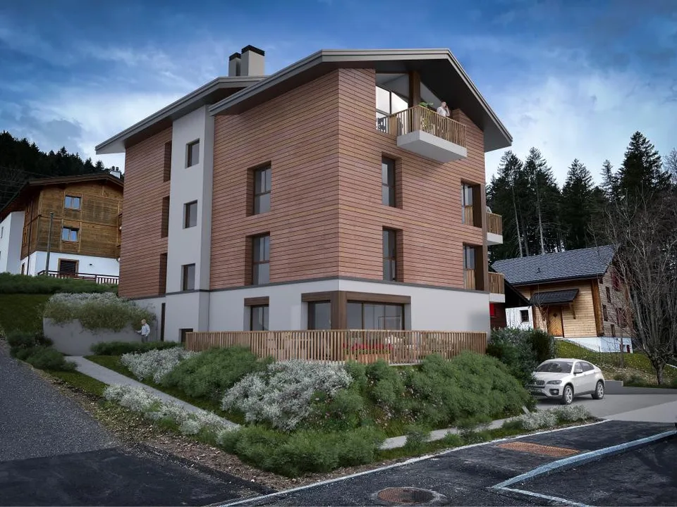 IL CANTIERE È IN CORSO  - SPLENDIDO ALLOGGIO IN AUX PACCOTS