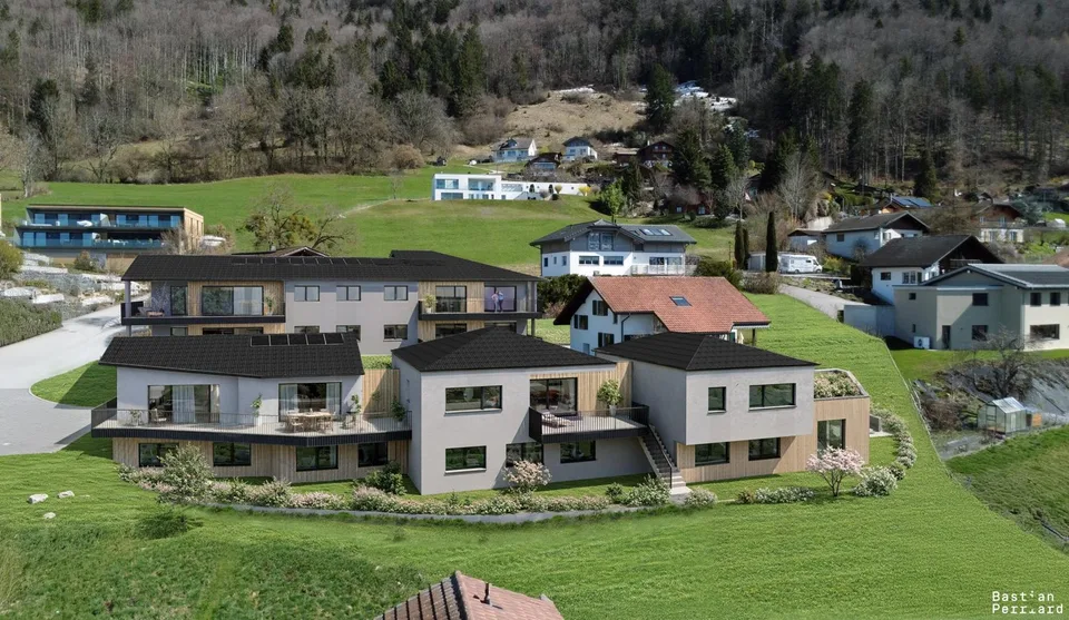 Nuova promozione di 4 appartamenti in un piccolo condominio in PPE - vista e situazione eccezionale