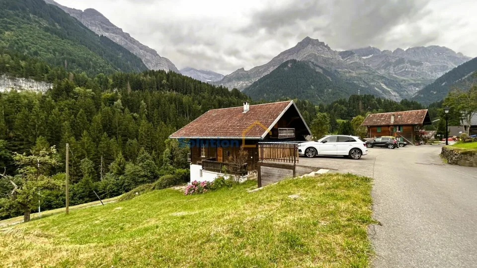 Großes Chalet mit 8 Zimmern, sehr sonnig