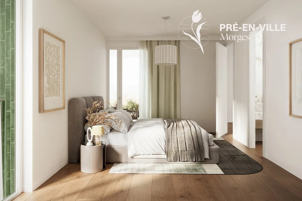 Pré-en-Ville - B201 - Duplex nuovo di 5,5 locali situato in posizione ideale