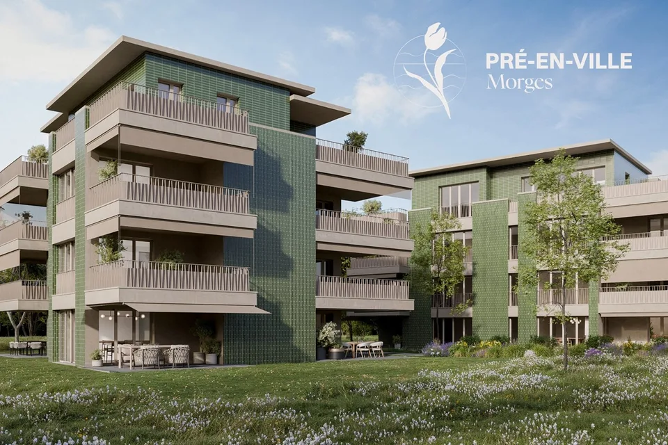 Pré-en-Ville - B201 - Duplex nuovo di 5,5 locali situato in posizione ideale