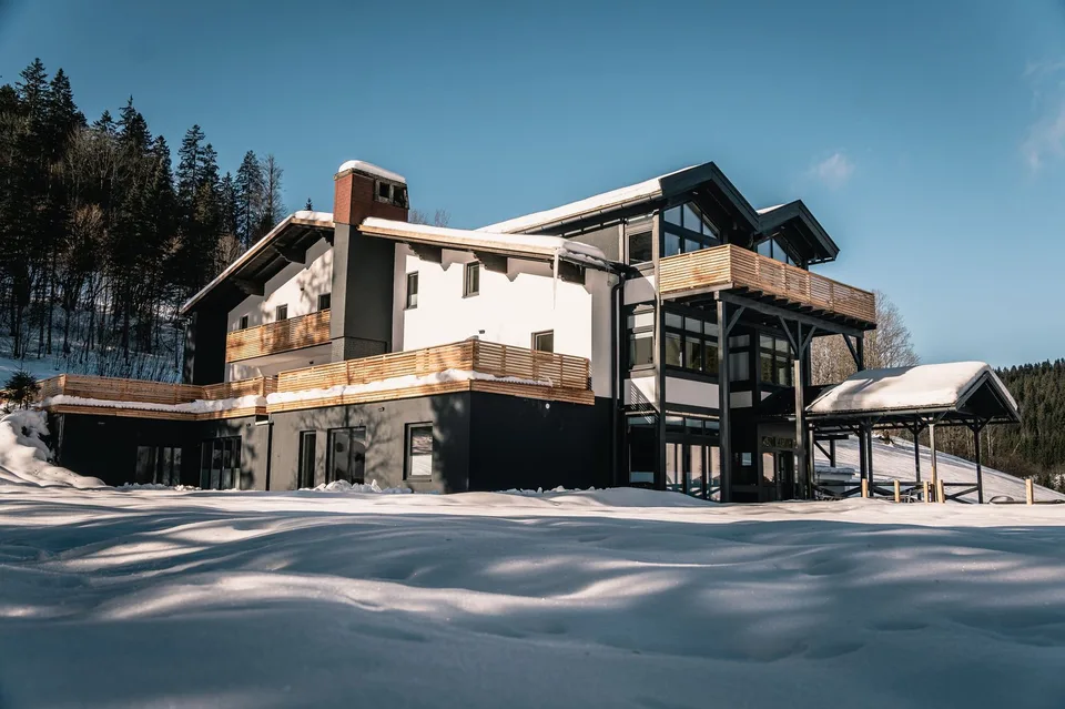 Luxuriöse Spa Lodge mit Whirlpool, Infrarotkabine und 115.23 m² Wohnfläche am Ötscher