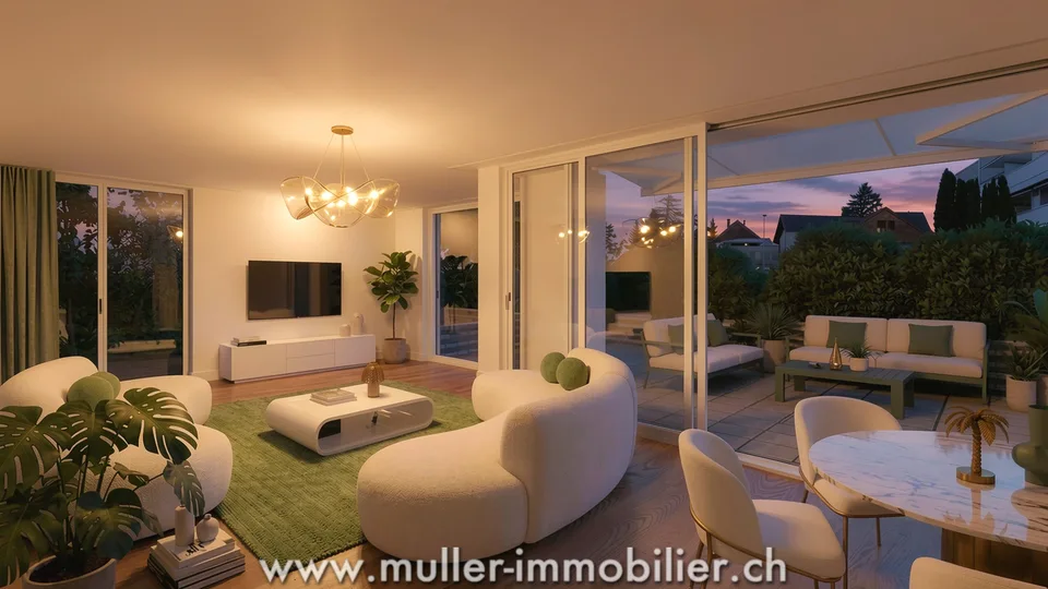 Schönes 2,5-Zimmer-Neubau in der Campagne!