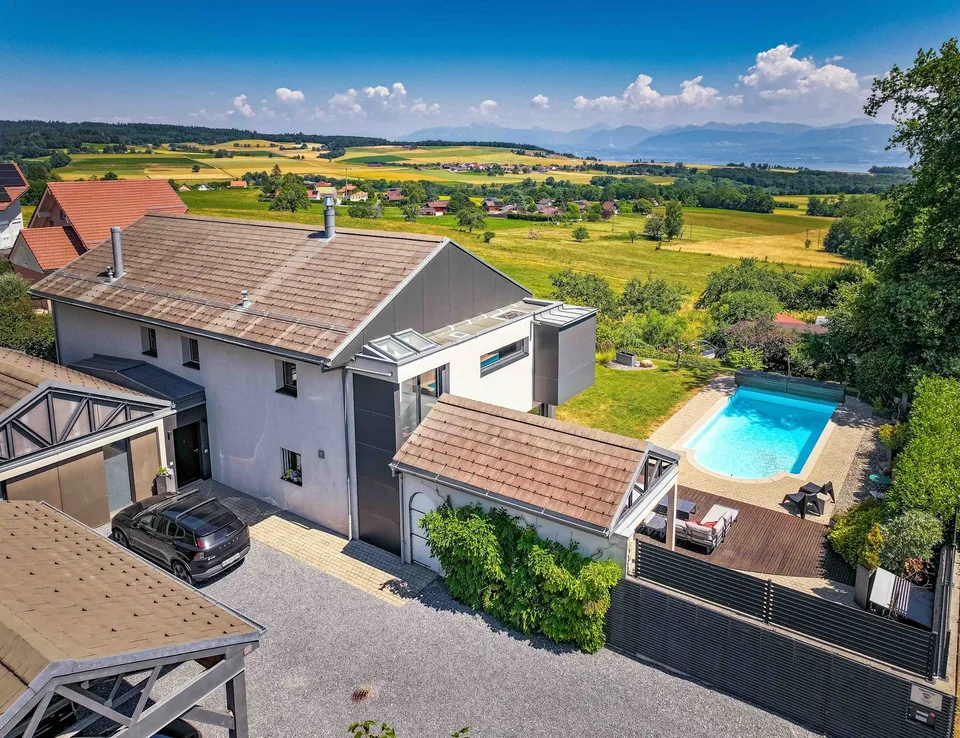 Magnifique Villa zeitgenössisch & familial in Le Vaud