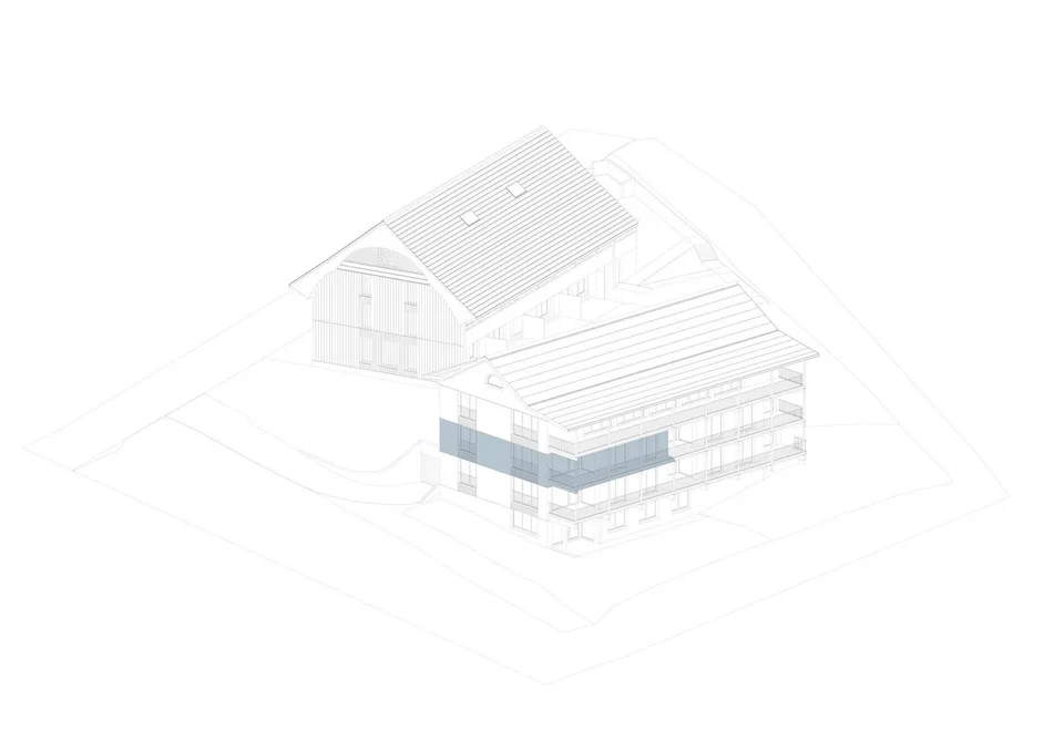 "Villigerscheune" 4.5 Zimmer Obergeschoss Wohnung