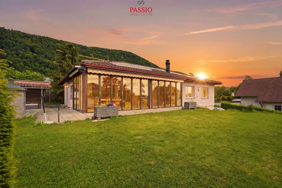 Charmantes Einfamilienhaus mit Baulandreserve auf 1'386 m² Grundstück