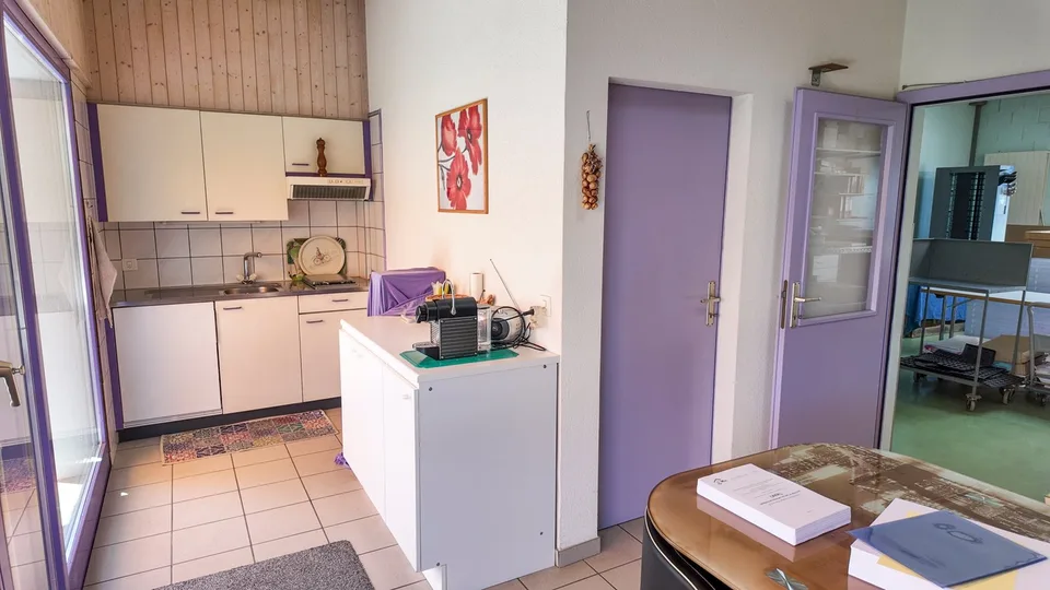 Laboratorio professionale e abitazione in zona industriale