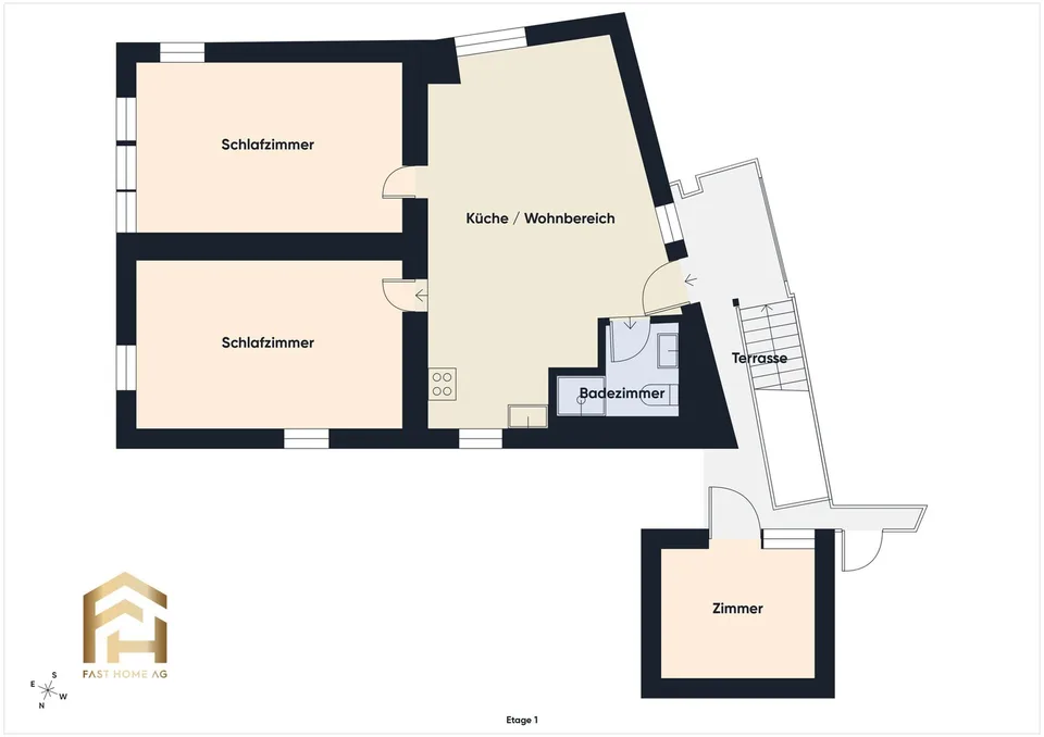 Casa vallesana completamente rinnovata con due unità abitative separate – foto 13 di 13