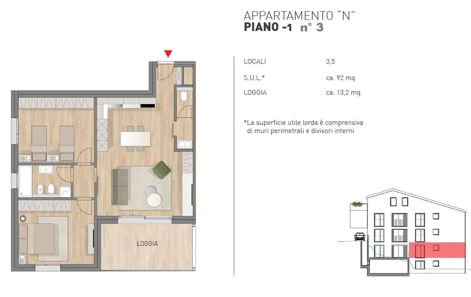 VACALLO – APPARTEMENTS 3.5 PIÈCES À VENDRE COMME REVENU – photo 12 sur 14