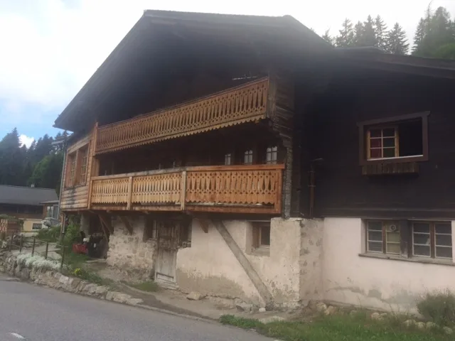 Das Chalet La Comballaz, das Chalet mit Potenzial für eine zweite Wohnung