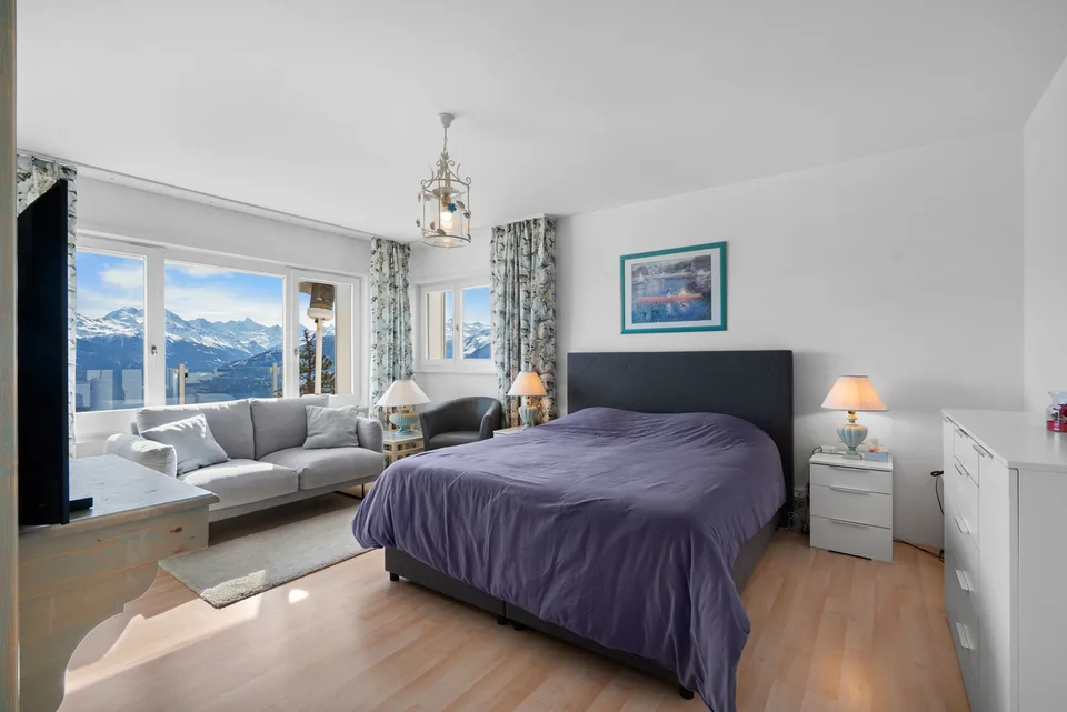Villa sur toit avec piscine intérieure privative