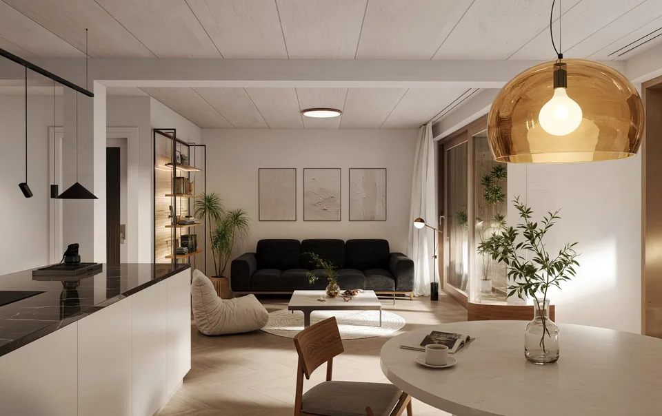 Vivre dans le parc - Cinq appartements de luxe à Goldach