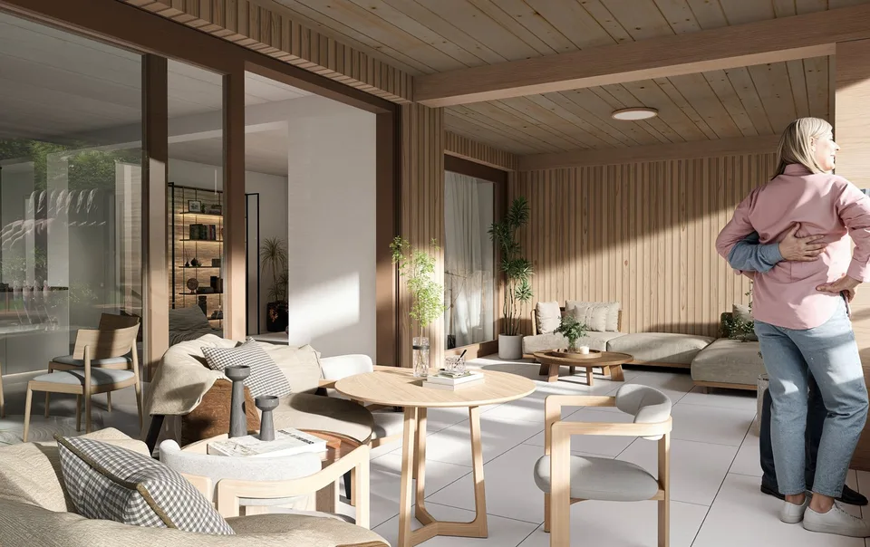 Appartamento con 4.5 locali, giardino e ampio giardino d'inverno – foto 11 di 11