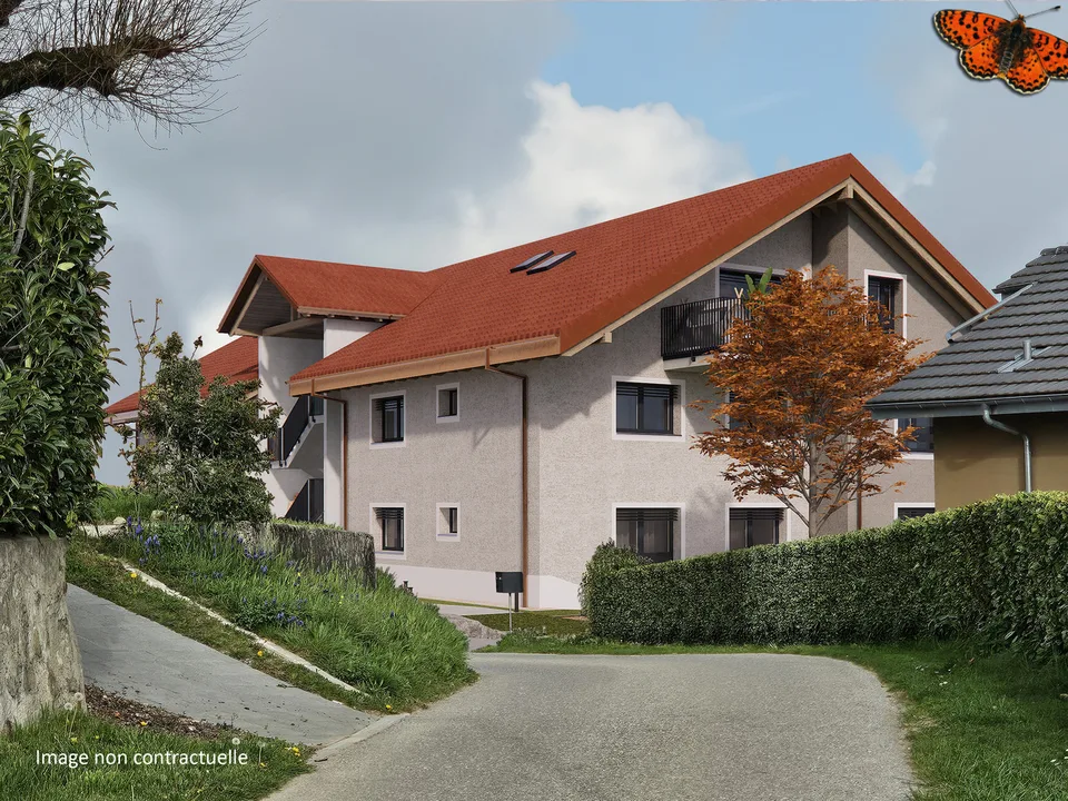 Prächtige 4½-Zimmer-Wohnung in Lentigny