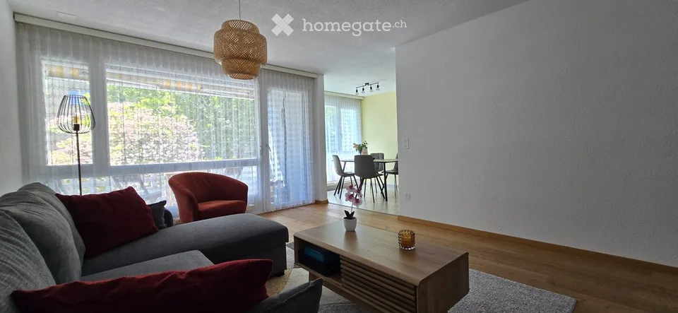 Renovierte 3.5-Zimmer-Wohnung im Hochparterre in Erlach