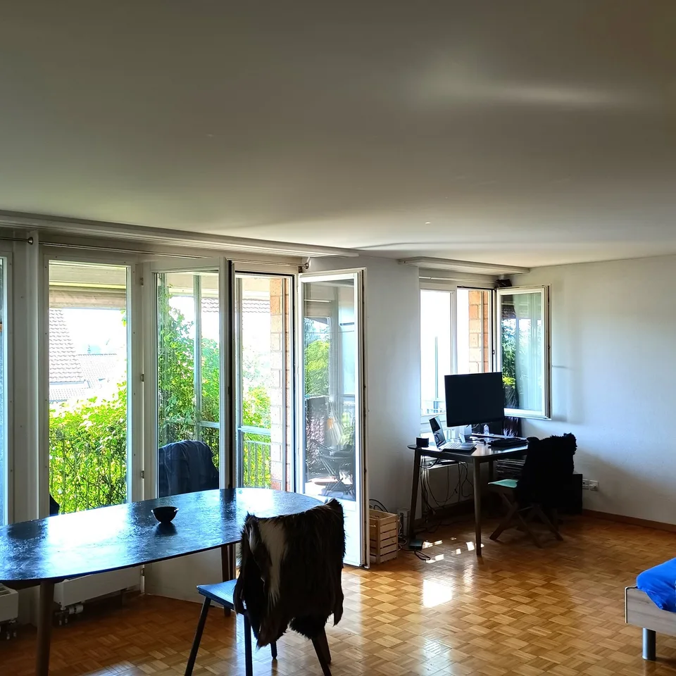 Gemütliche 1.5-Zimmer-Wohnung mit Balkon in Meikirch