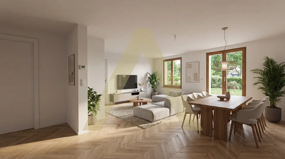 Futur appartement rénové avec joli jardin à 5 minutes de Payerne