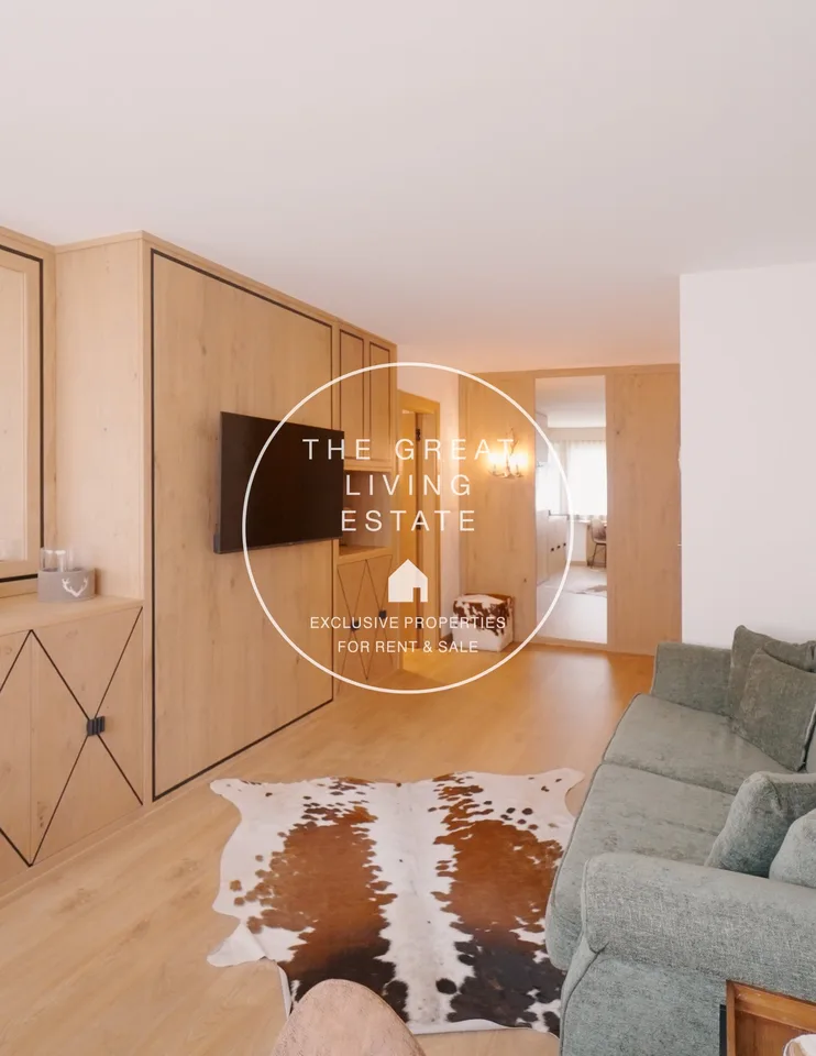 Elegantes Apartment mit 2,5 Zimmern in St. Moritz mit Panoramablick