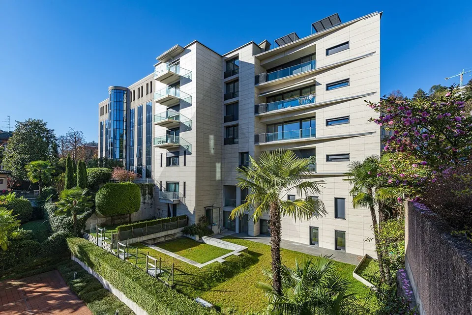 NUOVO APPARTAMENTO 2,5 LOCALI CON GIARDINO A LUGANO