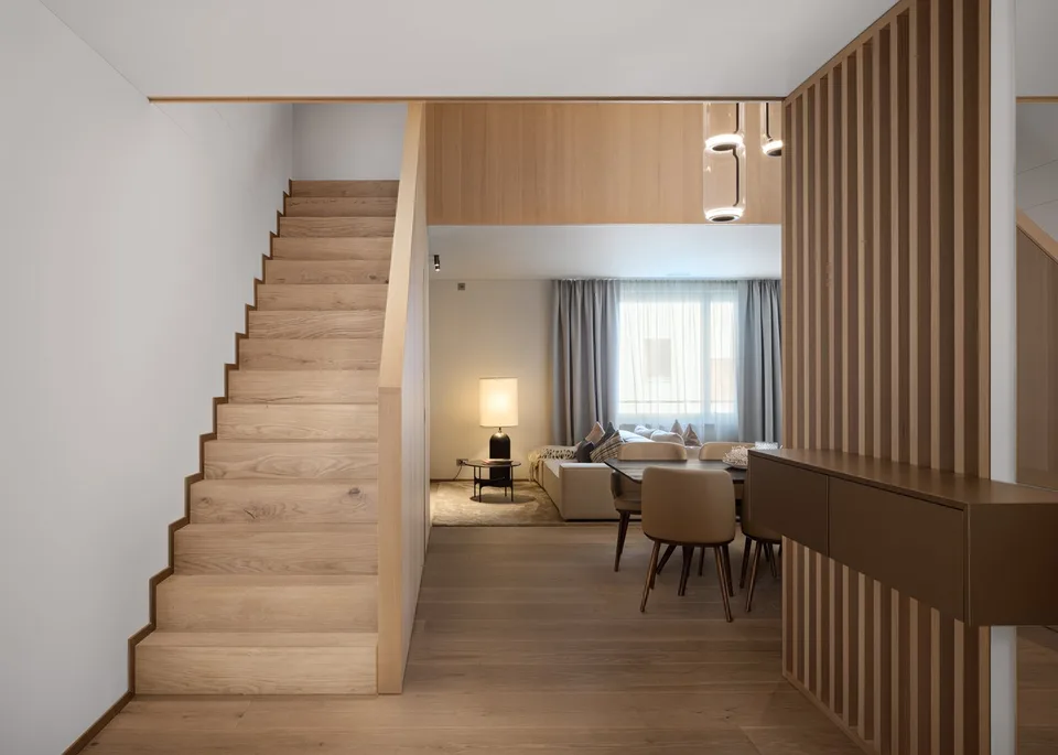Contemporary Alpine living across two floors in Altera