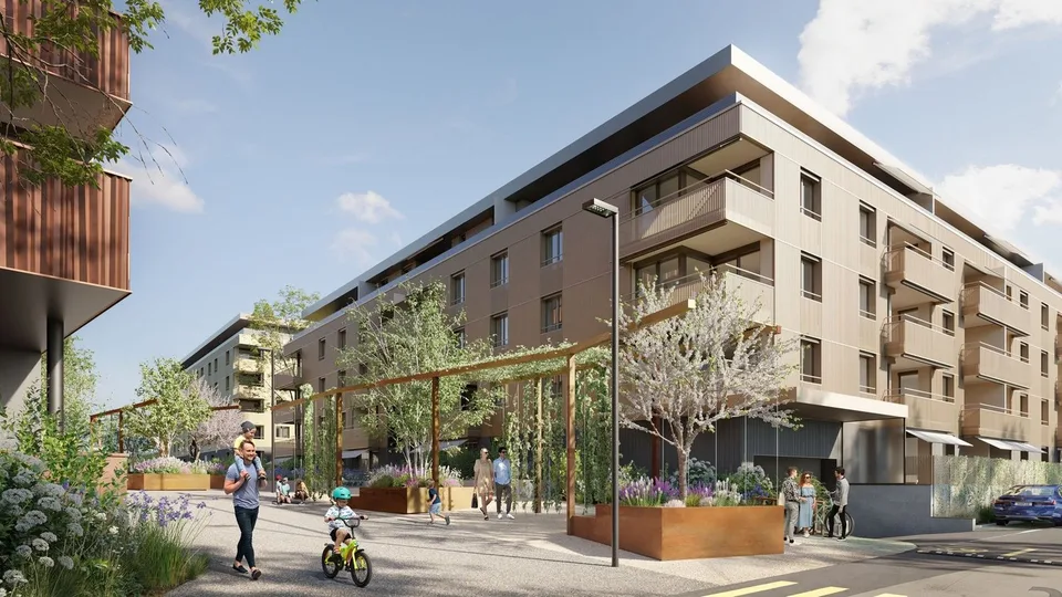 Dachgeschoss-Wohnung im modernen Stil mit 4.5 Zimmern und 2 großen Terrassen mit insgesamt
