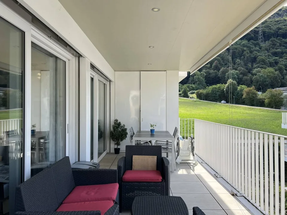 Moderno appartamento 3.5 locali con balcone a Barbengo