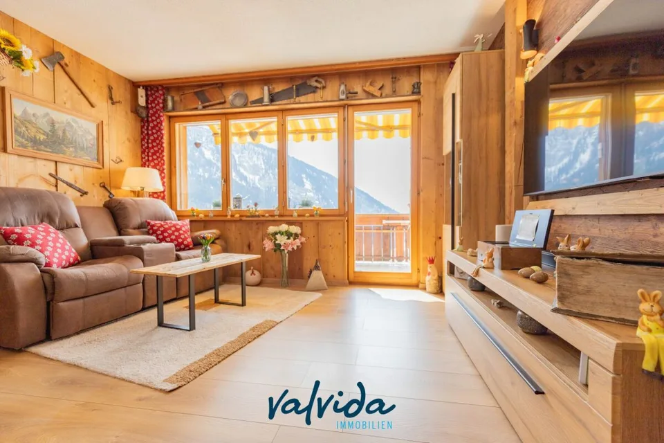 Bijou ristrutturato con amore con vista panoramica a Leukerbad